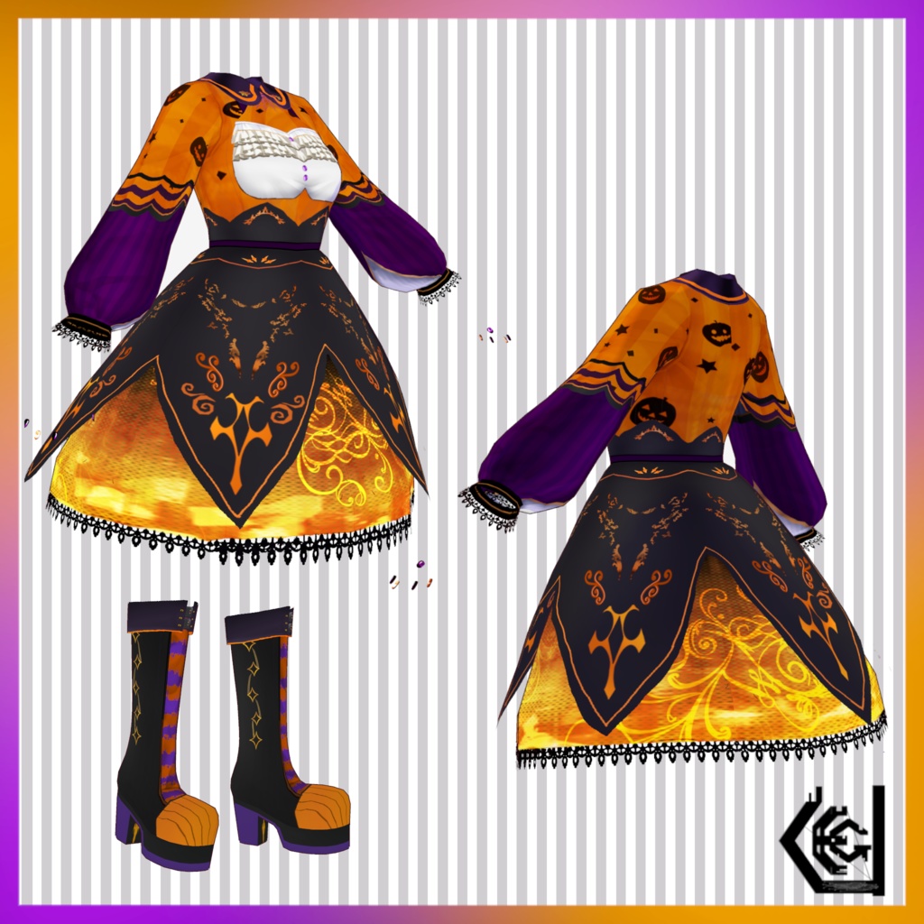 【Halloween dress】