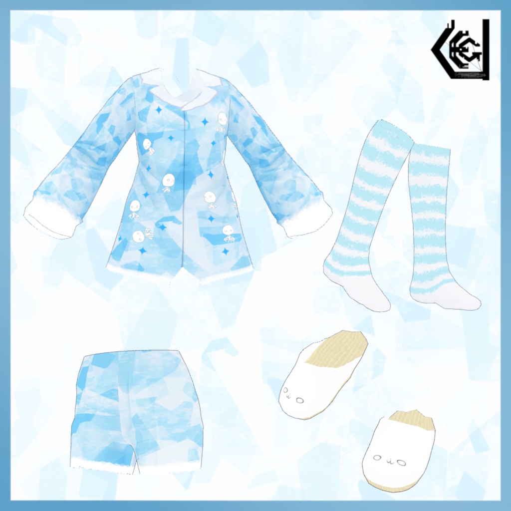【VRoid Costumes】くらげパジャマ