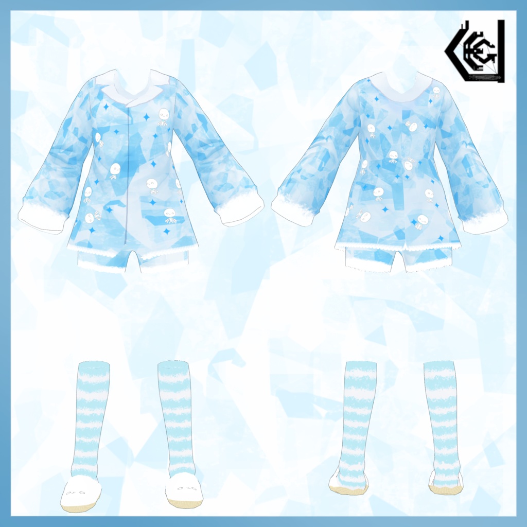 【VRoid Costumes】くらげパジャマ