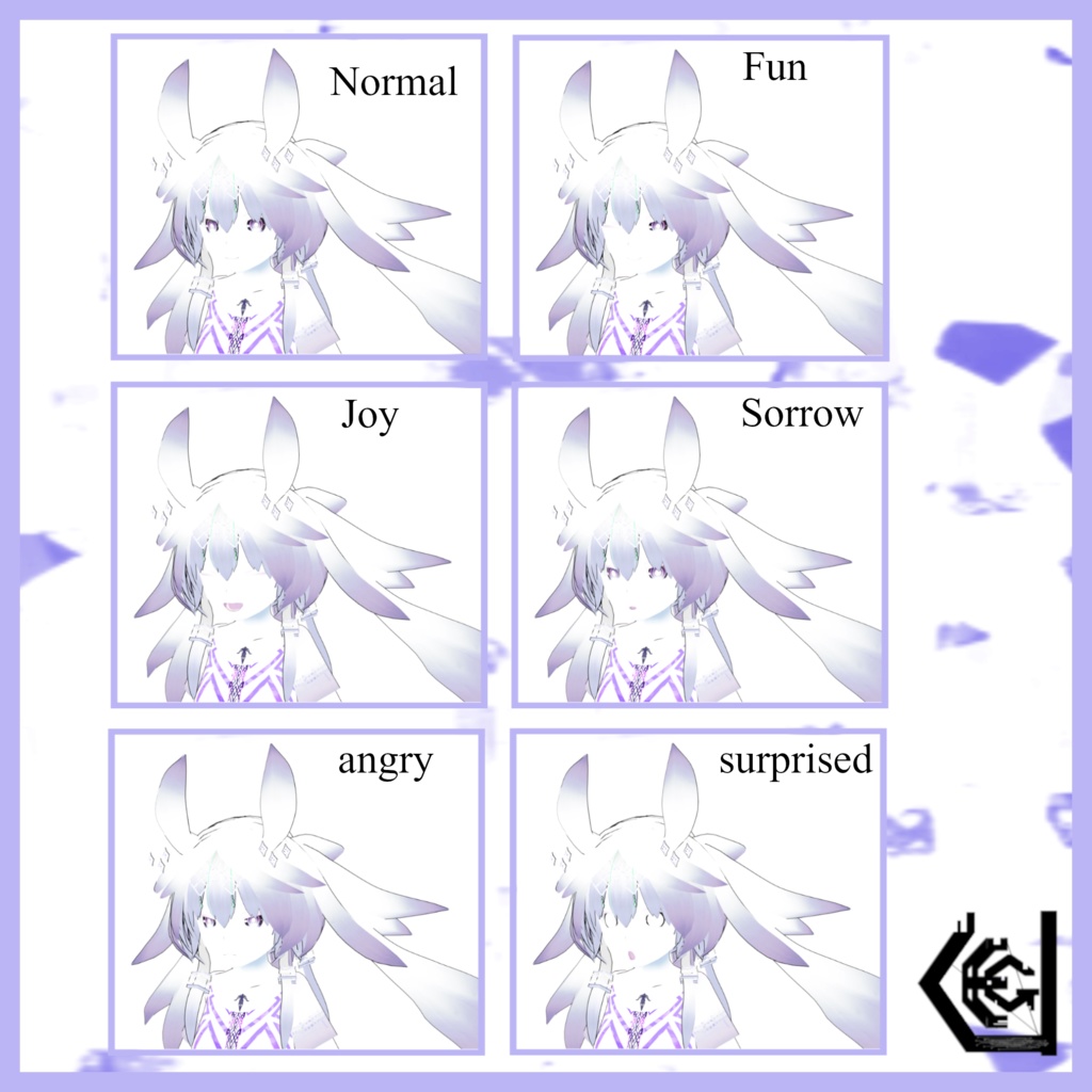 【VRoid Model】white Abyss Innocente Type-Clone