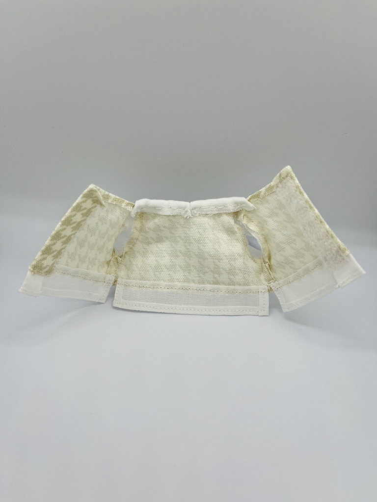 千鳥格子柄シャツ&ズボンセット