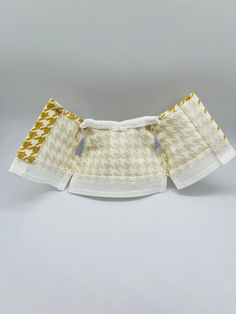 千鳥格子柄シャツ&ズボンセット