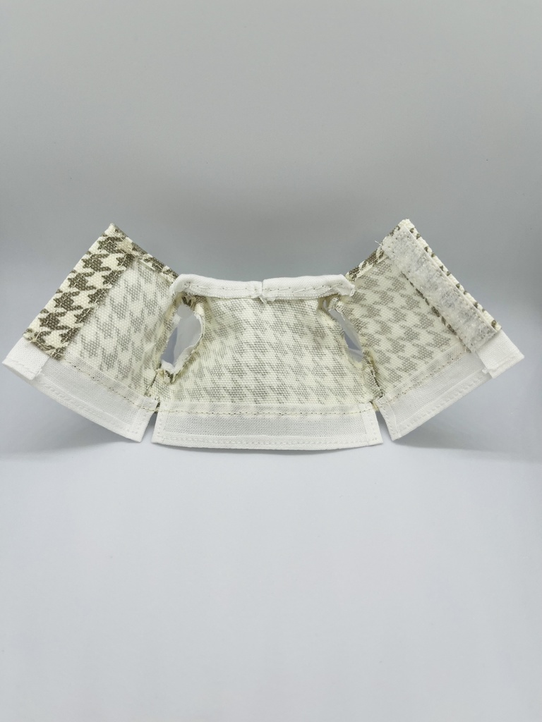 千鳥格子柄シャツ&ズボンセット