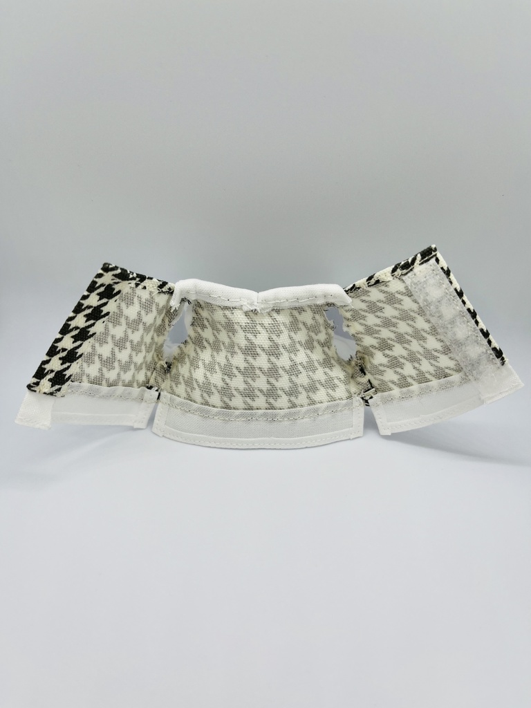 千鳥格子柄シャツ&ズボンセット