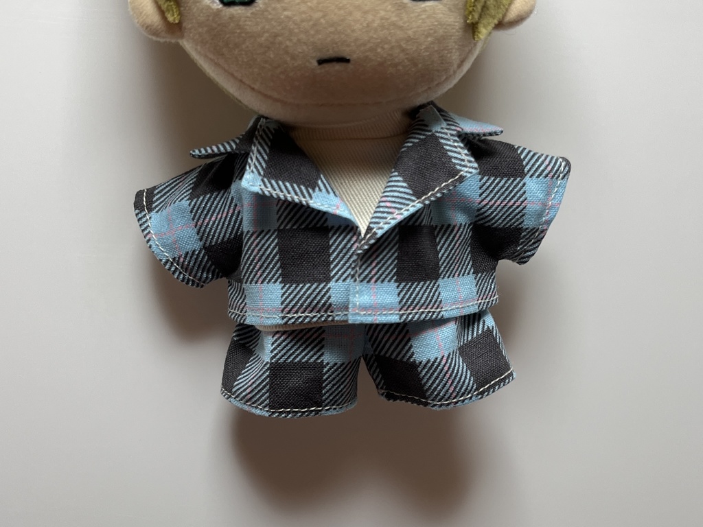 タータンチェック セットアップ