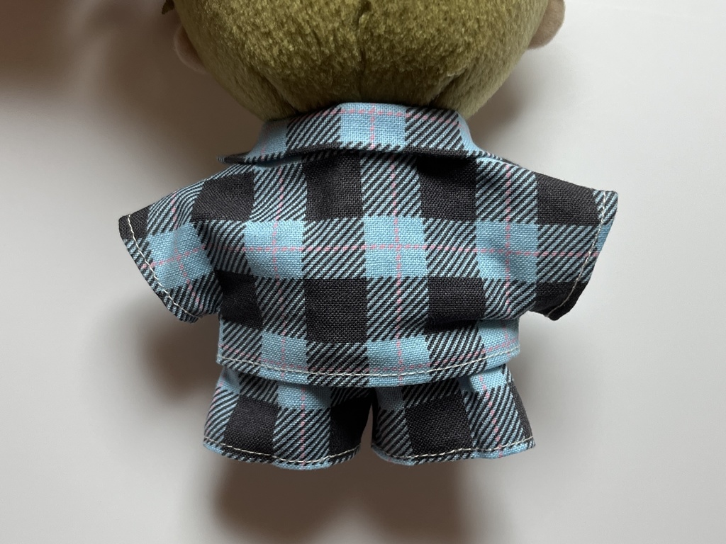 タータンチェック セットアップ