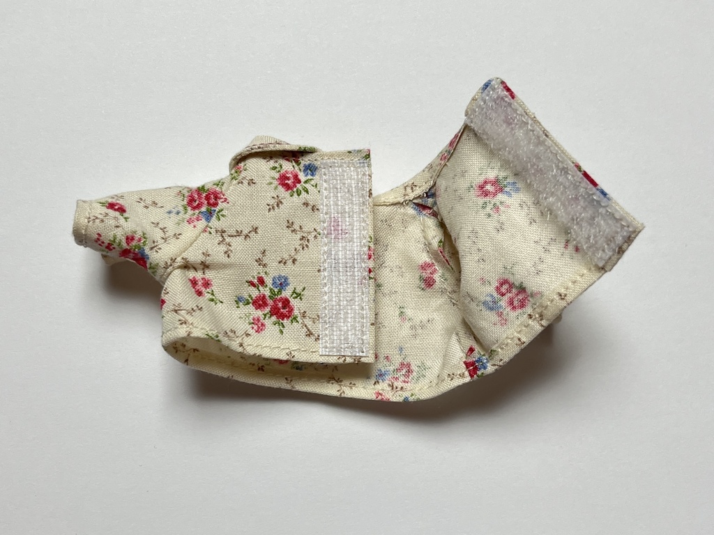 デニム×フラワー