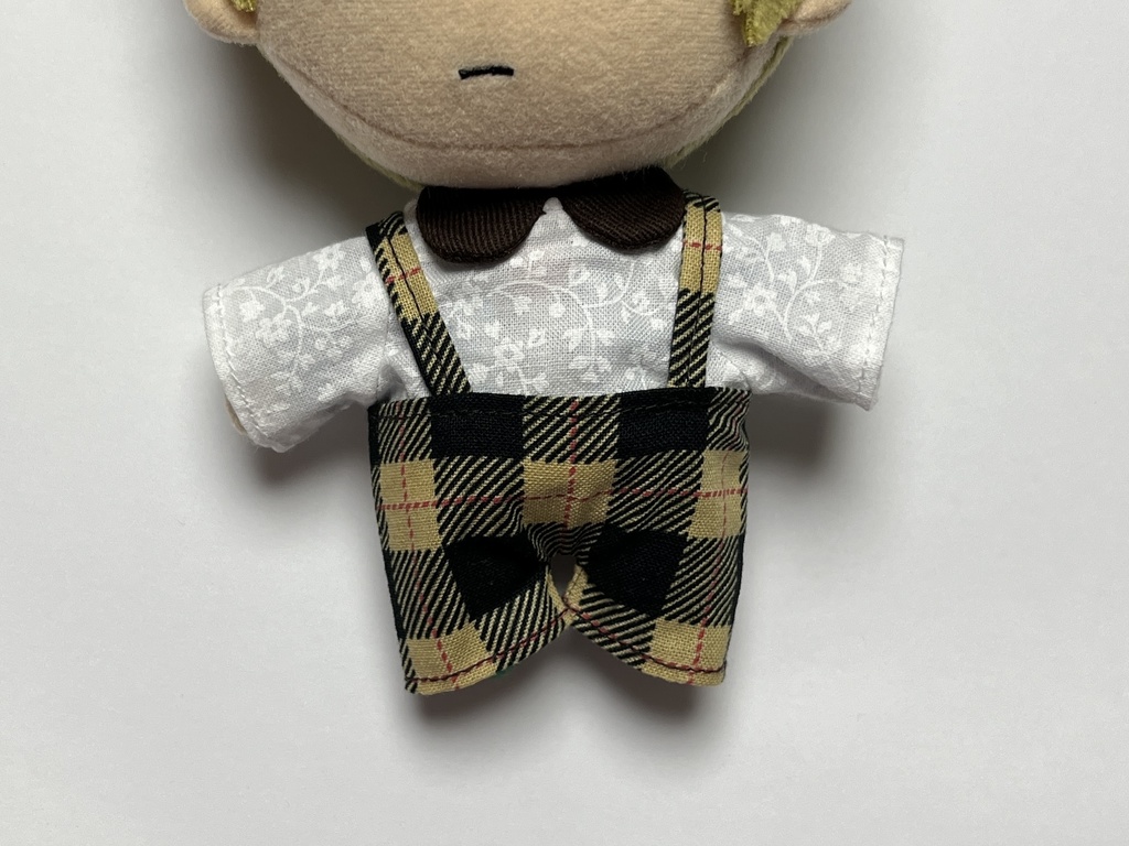 チェックズボン&シャツセット