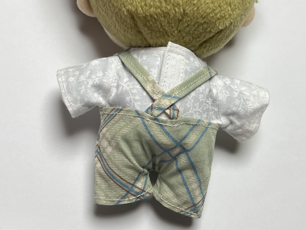 チェックズボン&シャツセット