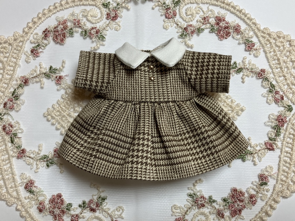 グレンチェックワンピース