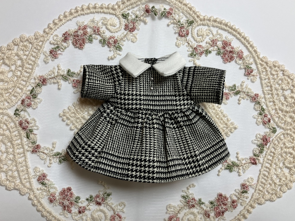 グレンチェックワンピース