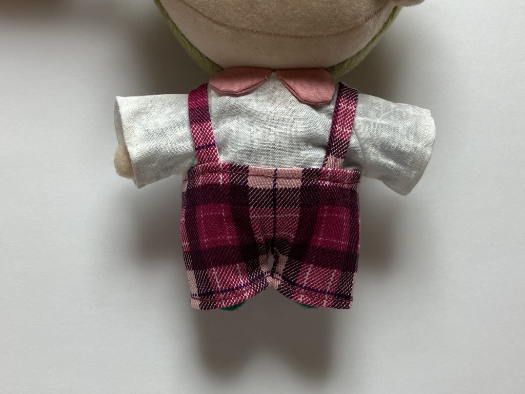 チェックズボン&シャツセット