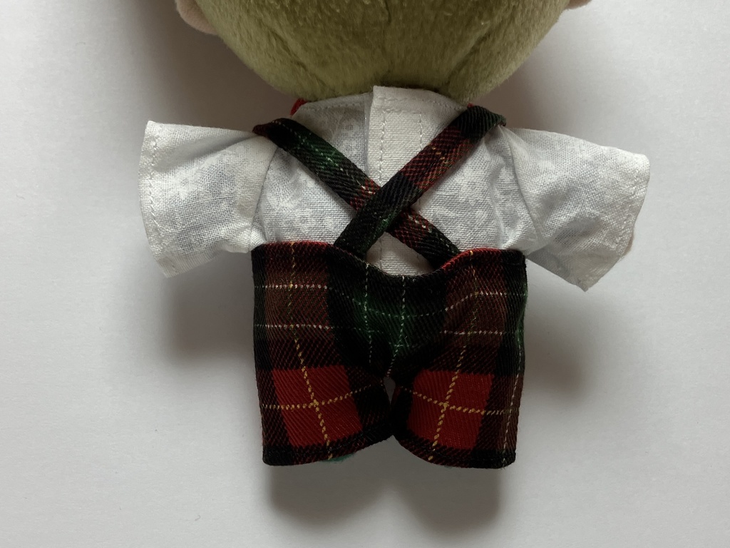 チェックズボン&シャツセット