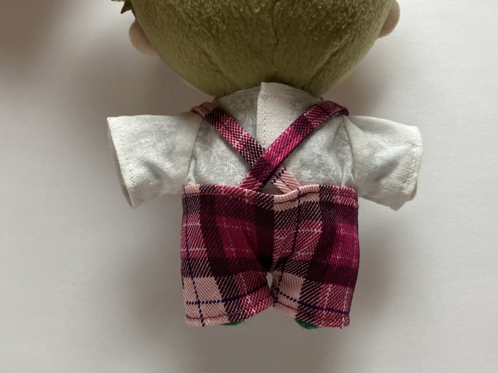 チェックズボン&シャツセット