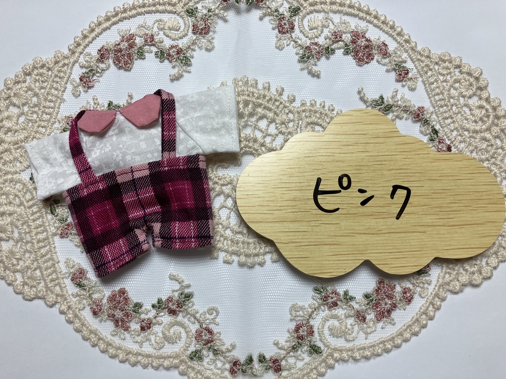 チェックズボン&シャツセット