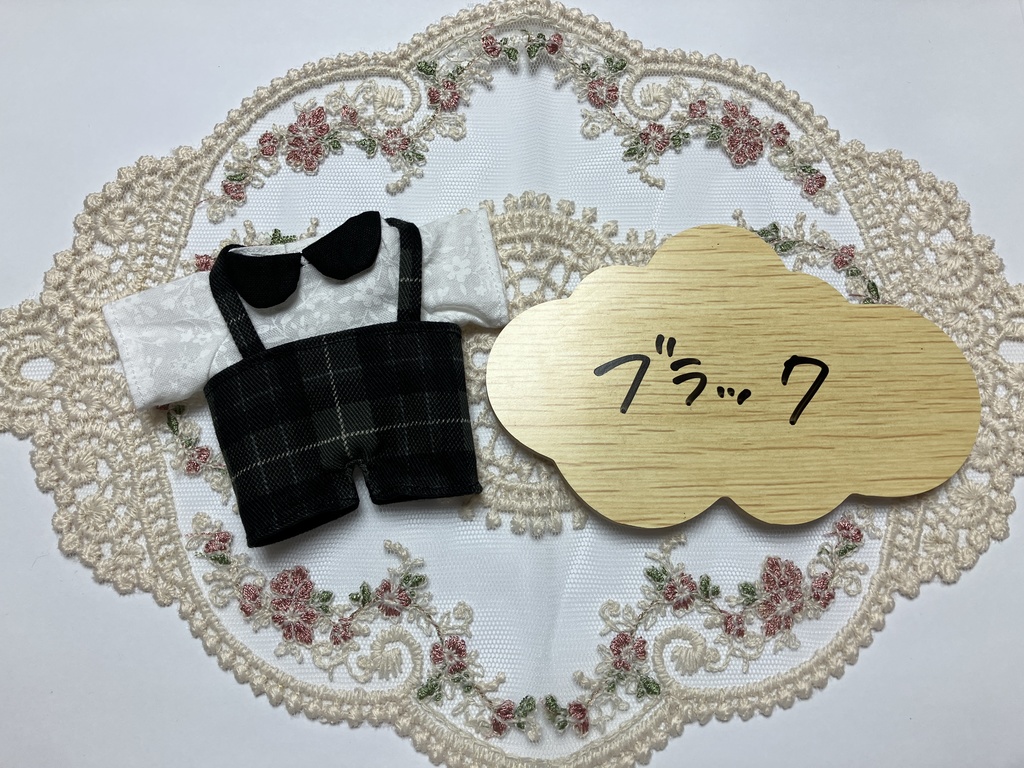 チェックズボン&シャツセット