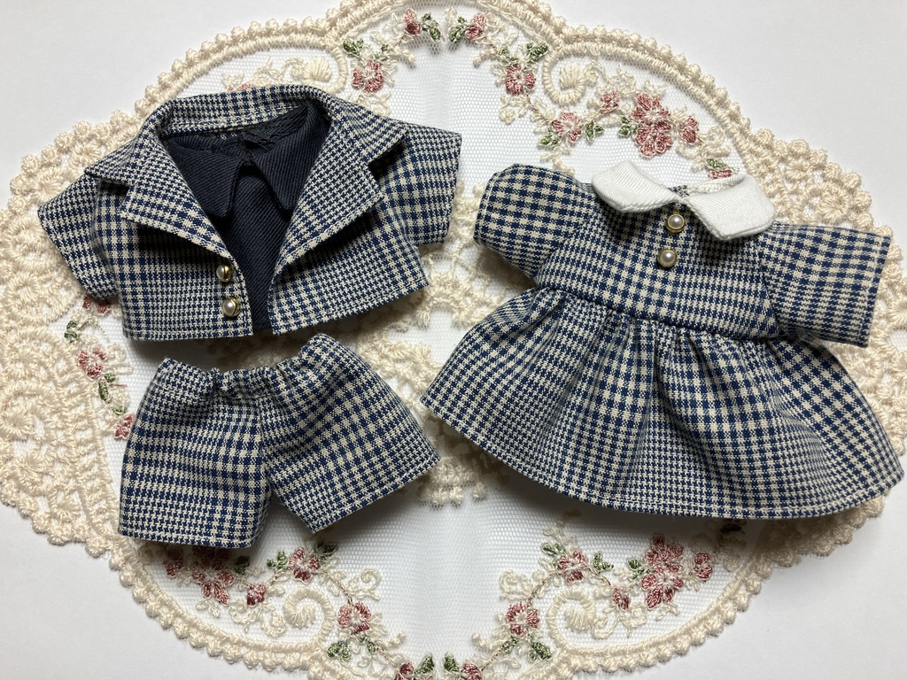 Dressy 〜ネイビーチェック〜