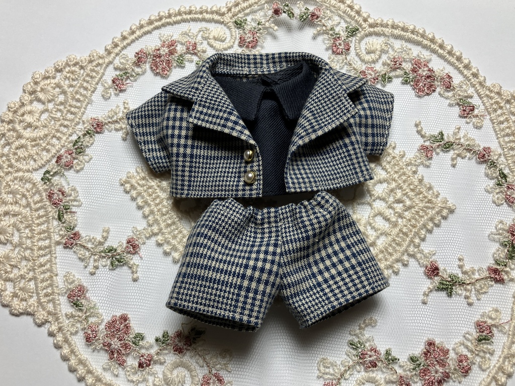 Dressy 〜ネイビーチェック〜