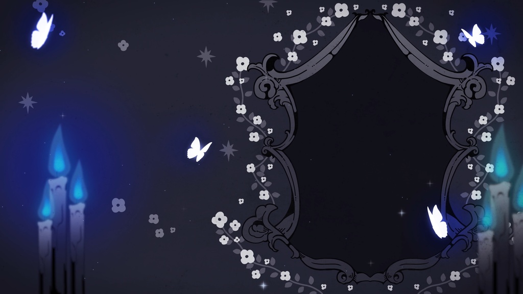 【無料/支援版】ゴシックな動く配信待機画面