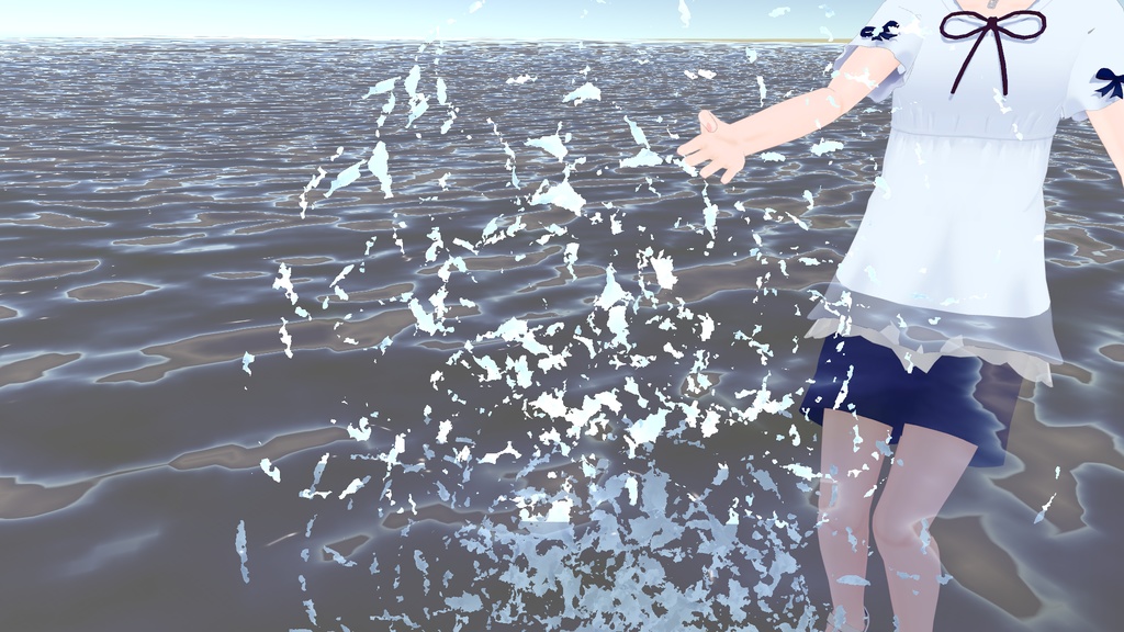 だれでも!ばしゃばしゃ水遊びシステム【VRChatワールド用】