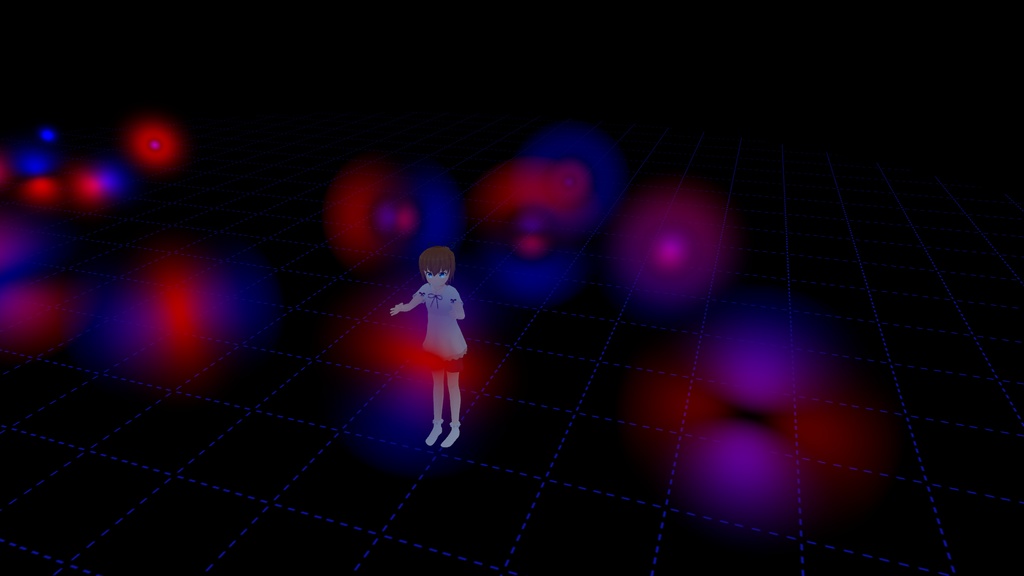 電子の波動関数シェーダ―