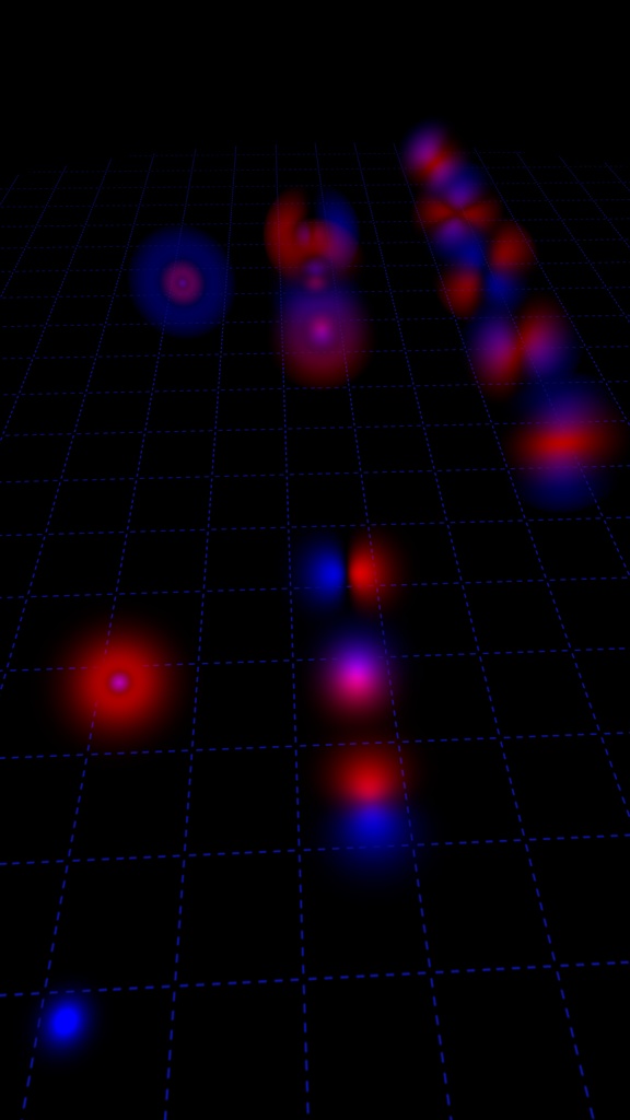 電子の波動関数シェーダ―
