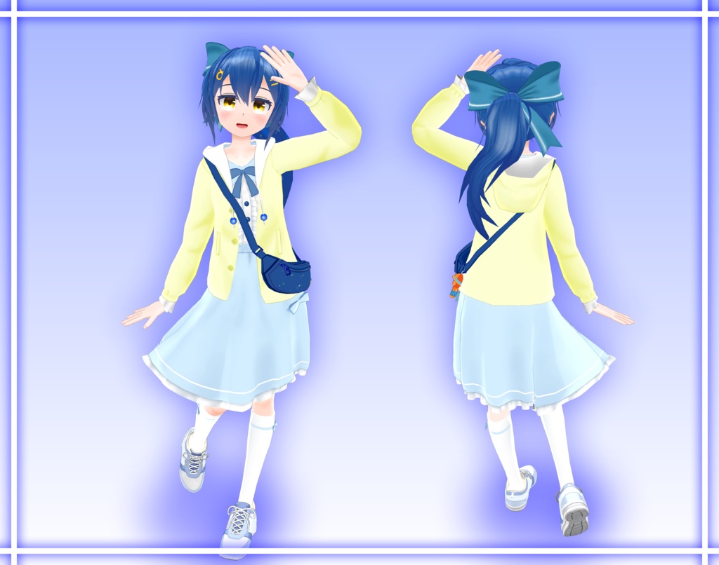 【オリジナルアバター】みのひあ【VRChat】