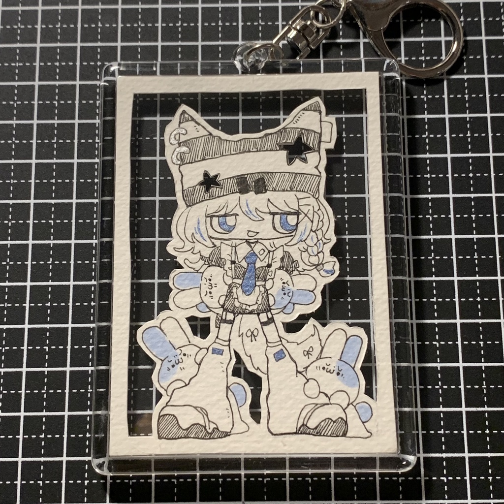 藍ちゃんデフォルメ原画ストラップ