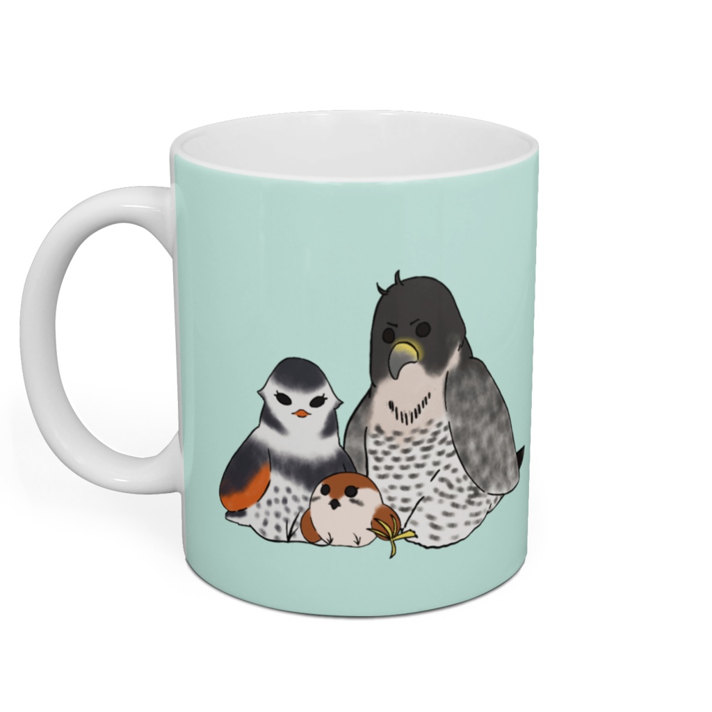 トリ歌籠嶌家マグカップ