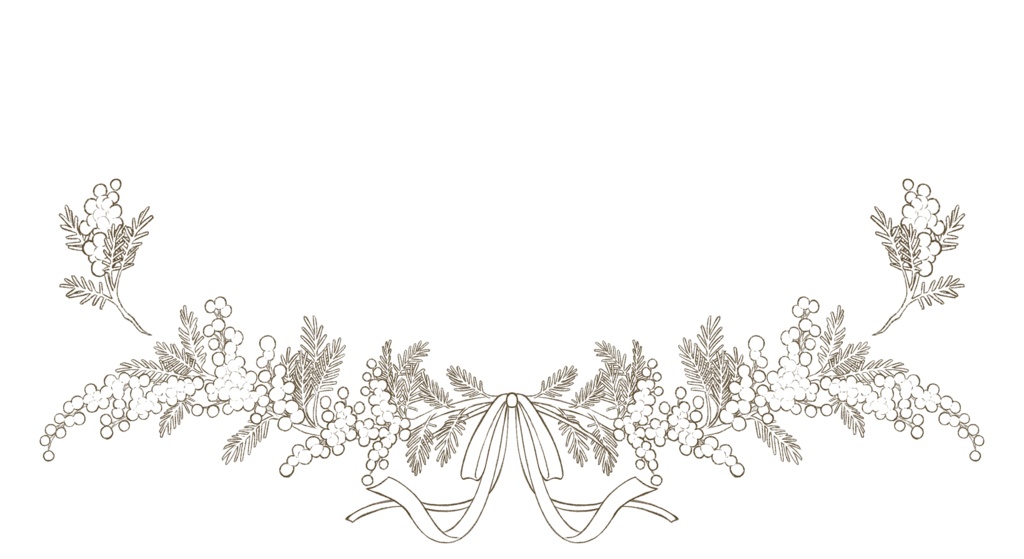 ミモザフレーム素材