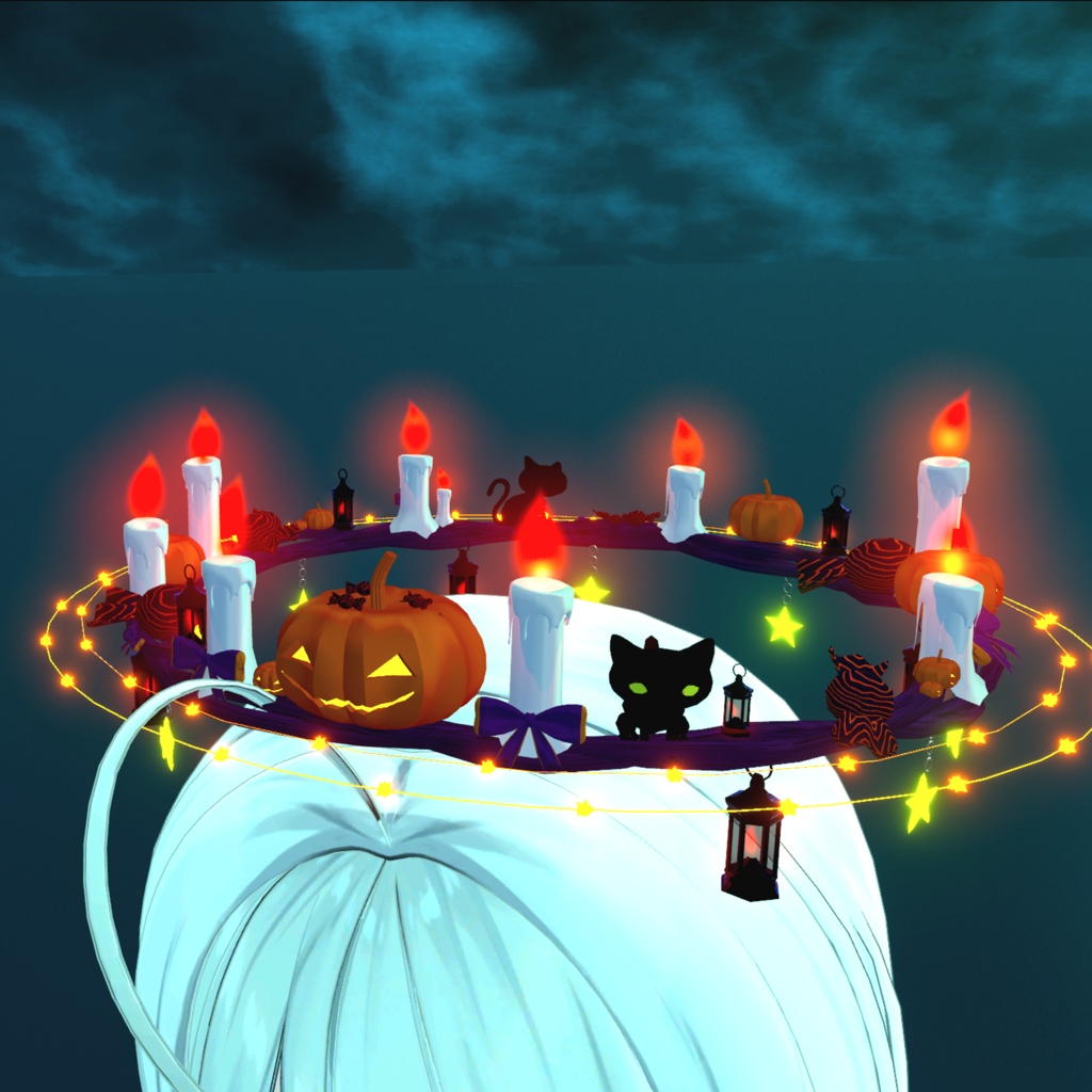 【発売セール!】ハロウィン向けヘイロー Candle Night