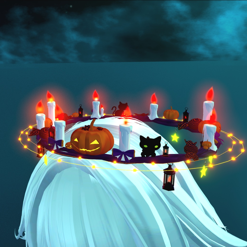 【発売セール!】ハロウィン向けヘイロー Candle Night