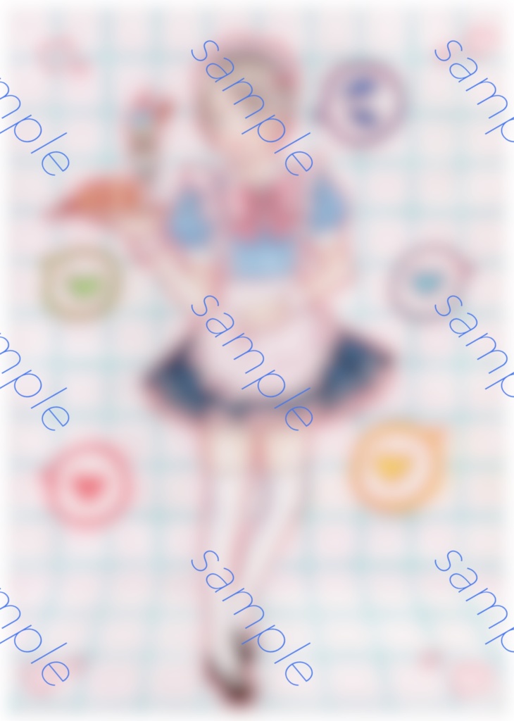 廉❤︎女装イラスト本(A5/8P)+ポストカード(2枚1組)セット