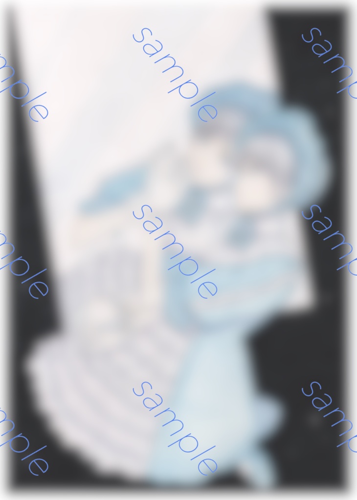 廉❤︎女装イラスト本(A5/8P)+ポストカード(2枚1組)セット