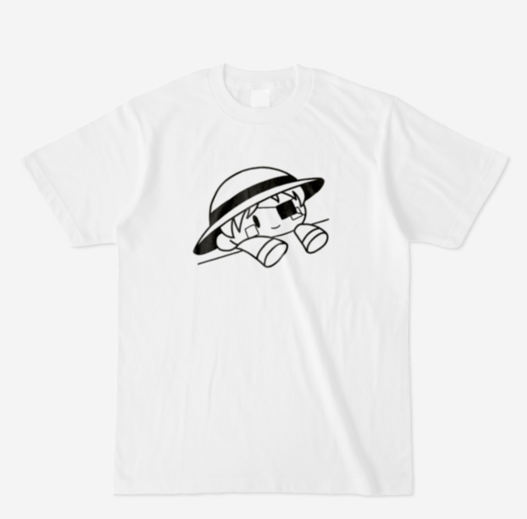 いのぴかロゴ Tシャツ ホワイト