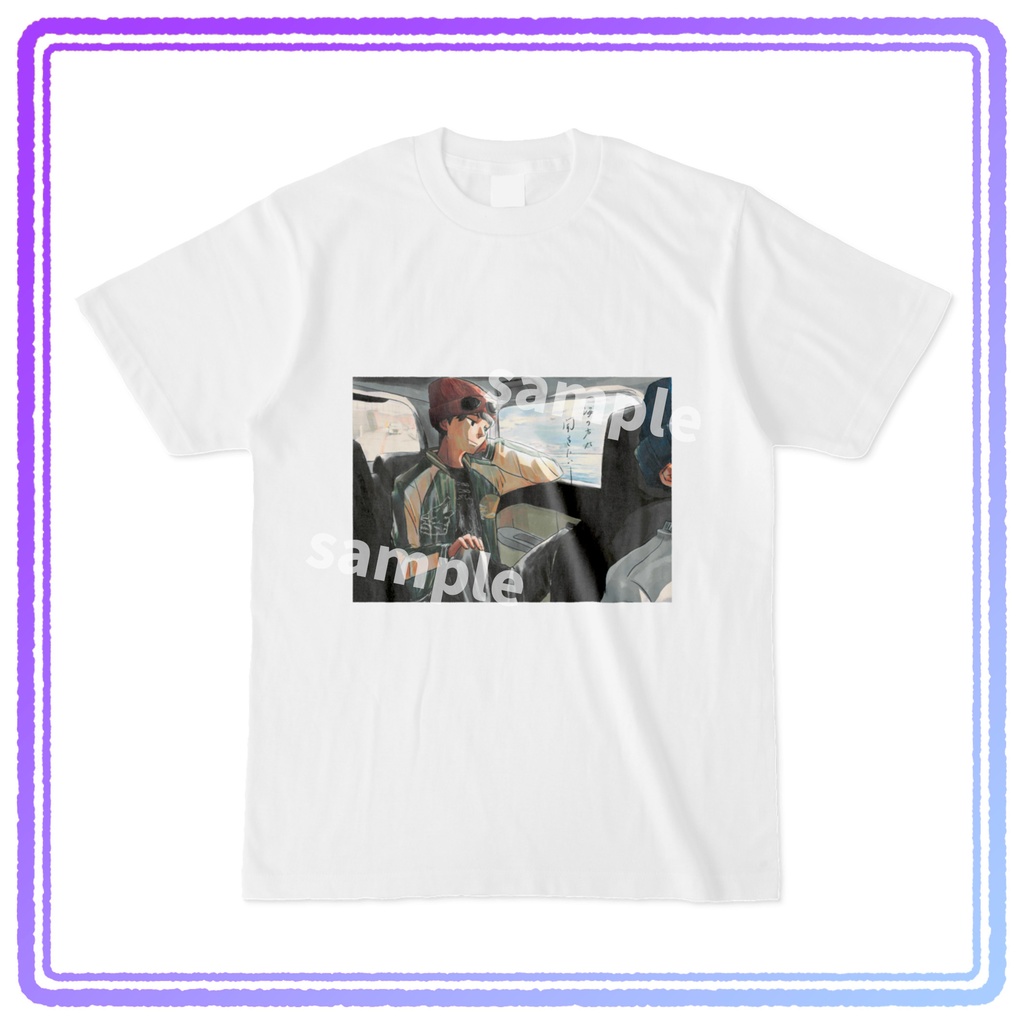 〔NEW〕海の声が聞きたいTシャツ(ホワイト)【いのだより 新潟編】
