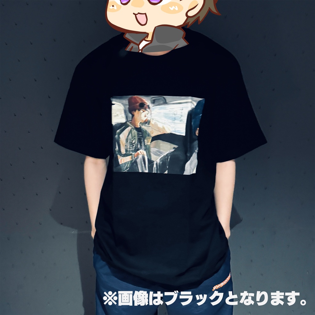 〔在庫限り〕海の声が聞きたいTシャツ ブラック【いのだより 新潟編】