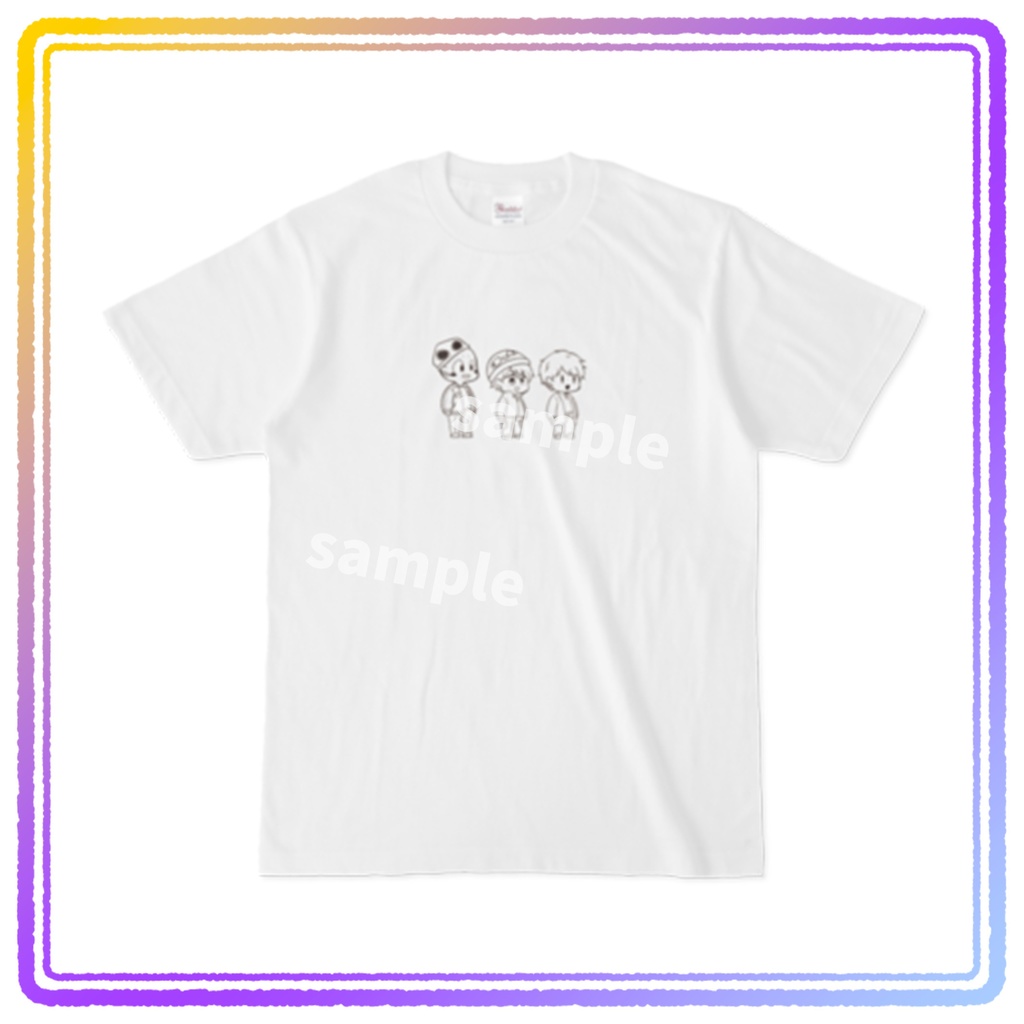 〔NEW〕いのりくゆーまの旅 3人集合Tシャツ【いのだより 新潟編】
