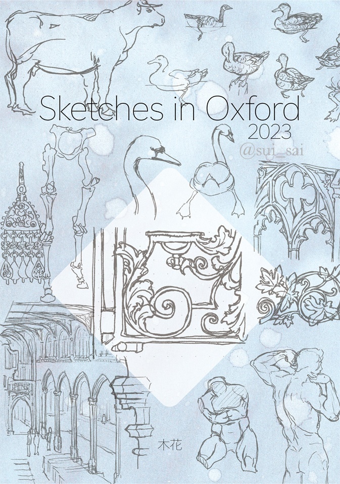 sui-sai　BOOTH　匿名配送】Sketches　Oxford　in　2023