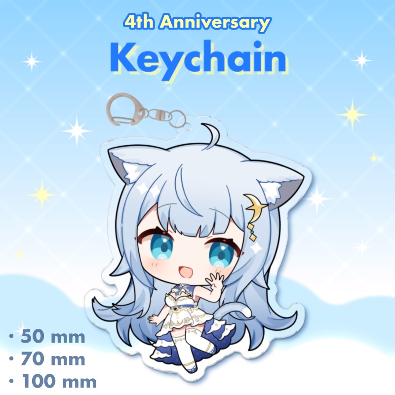 [4th Anniversary] Acrylic Keychain / ４周年記念アクリルキーホルダー