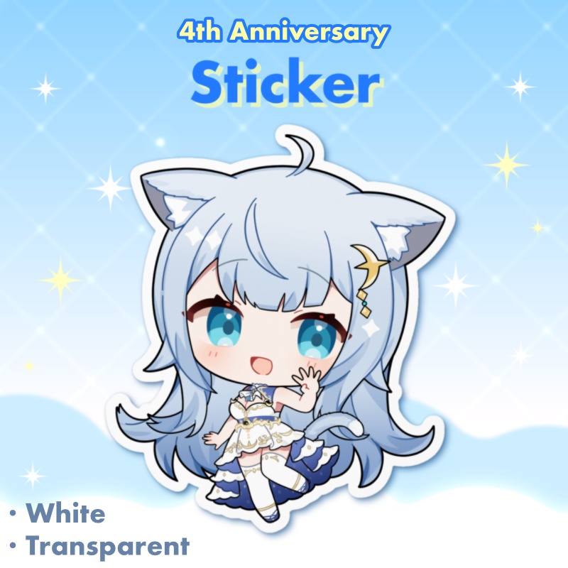 [4th Anniversary] Sticker / ４周年記念ステッカー