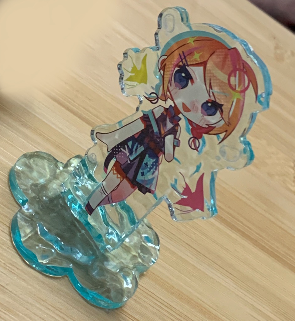 水面アクリルスタンド