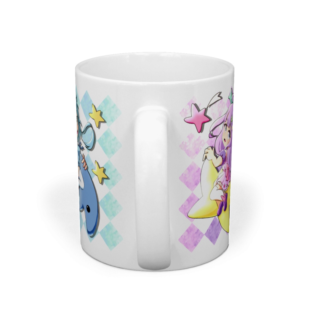 えぴちゃん・めるちゃん・いるかちゃん仲良しマグカップ