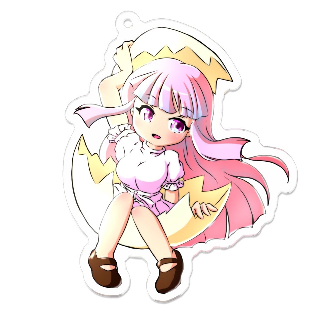 えぴたまごさん・アクリルキーホルダー