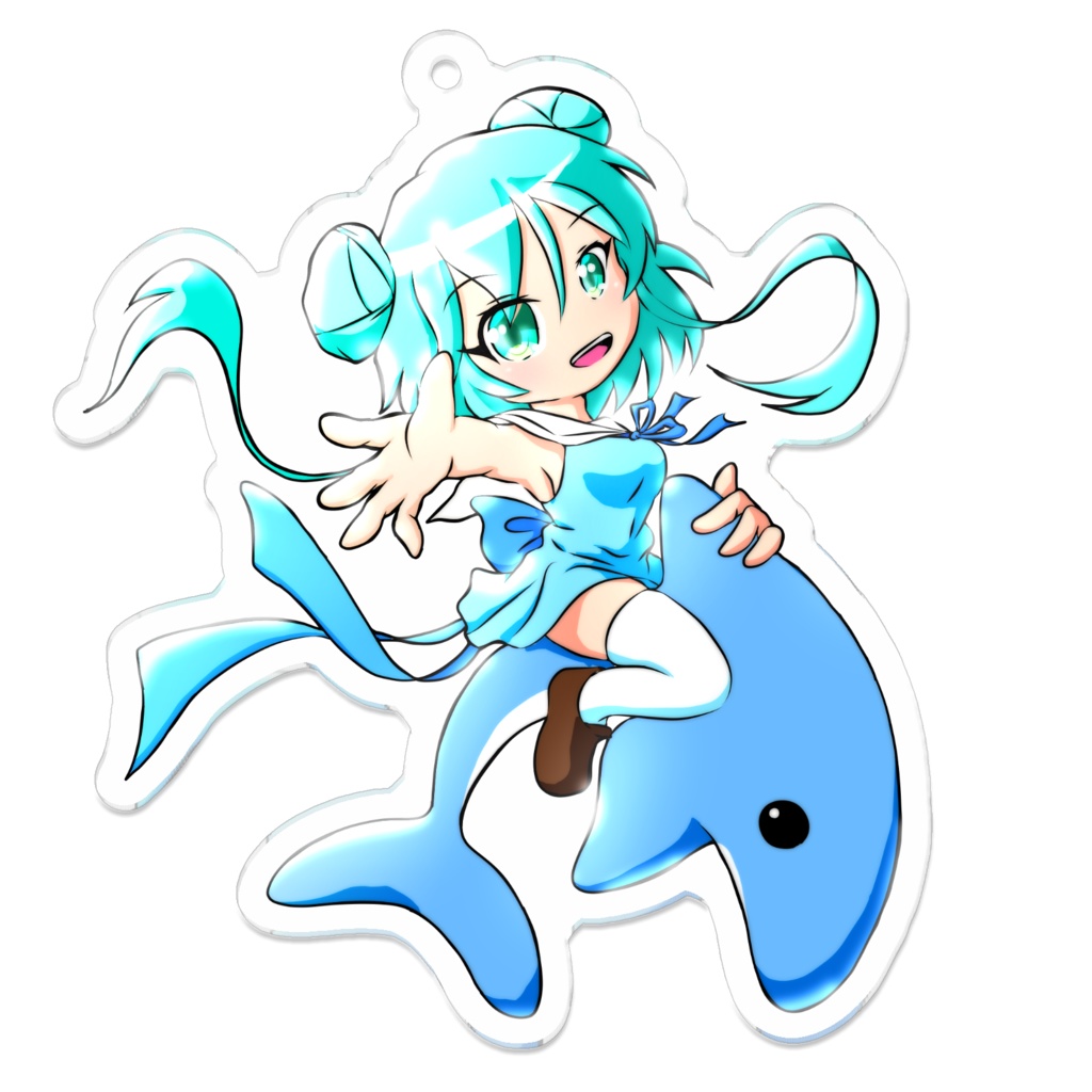 涼海衣瑠香さん・アクリルキーホルダー