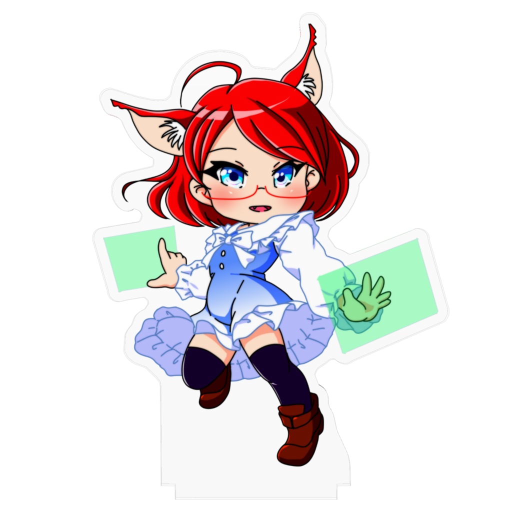 のりこ@バーチャルめぐるーまー アクリルフィギュア