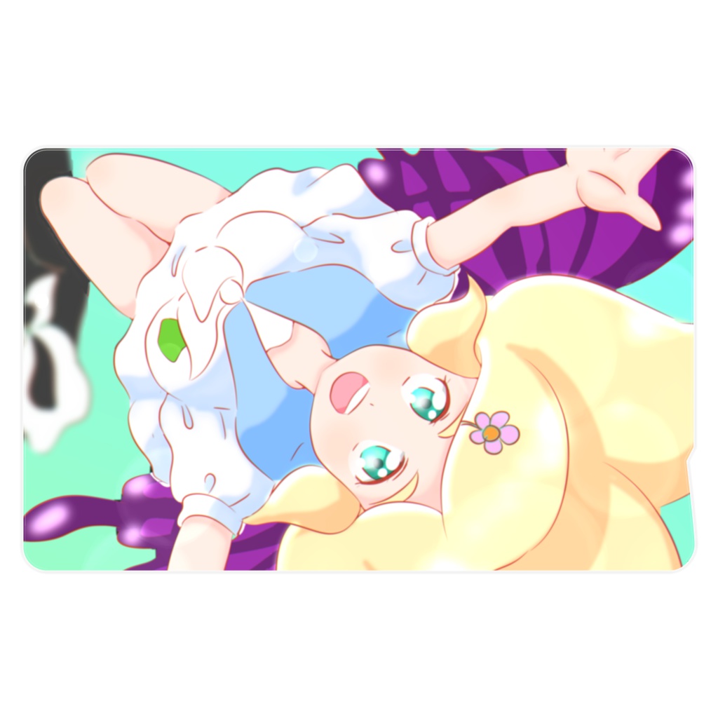 はぴふり!ICカードステッカー(蝶)