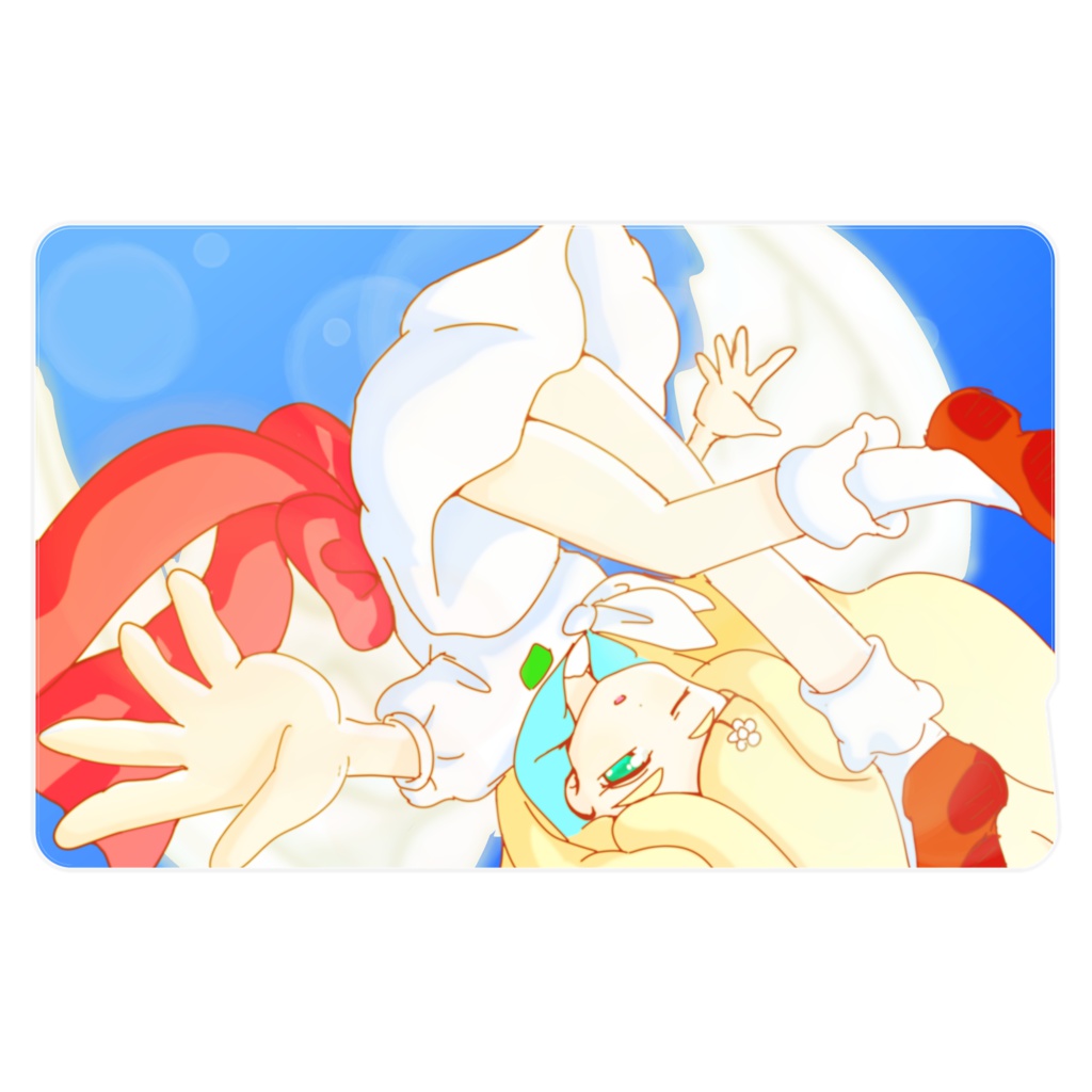 はぴふり!ICカードステッカー(天使)