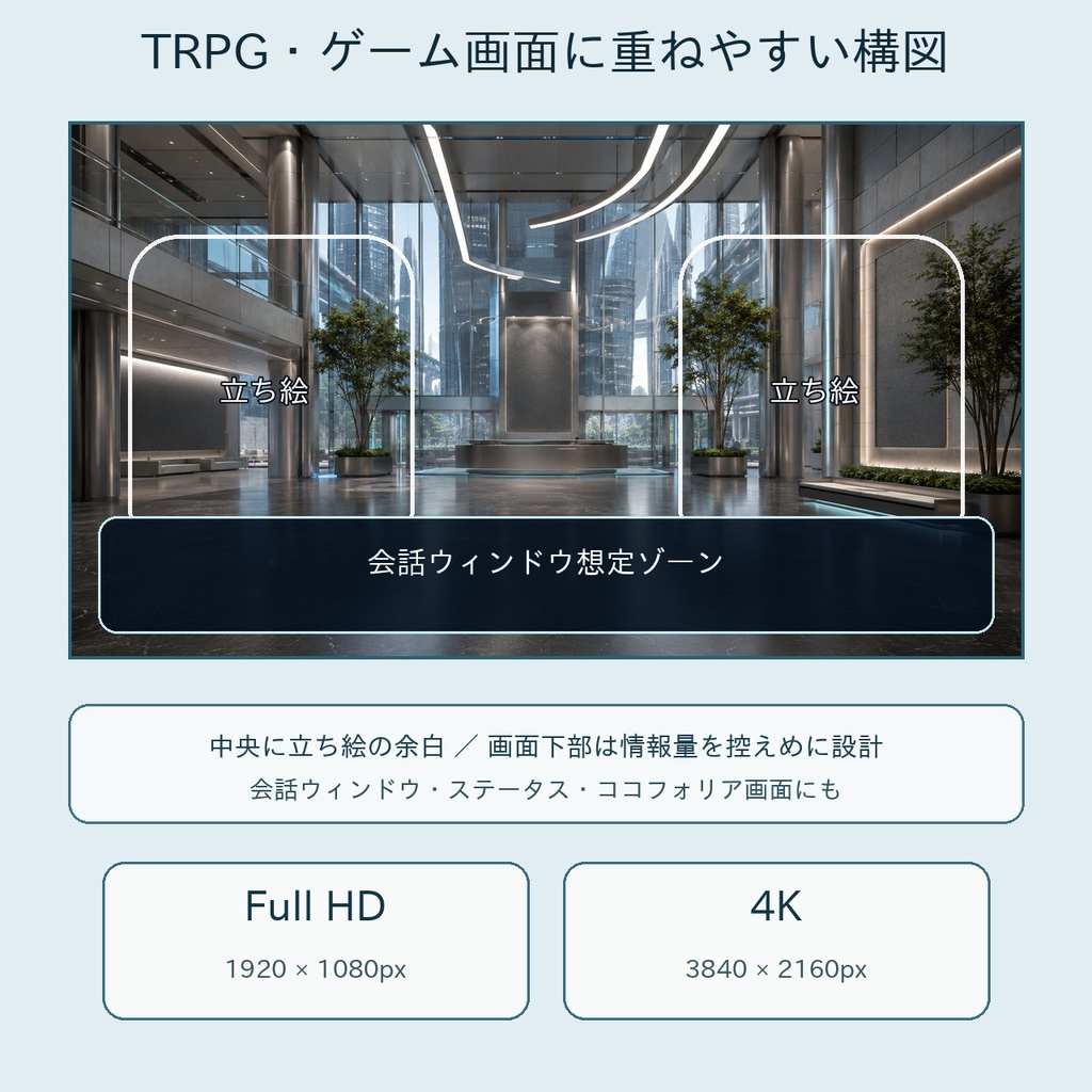 近未来・SF背景36枚|電脳都市・研究施設・宇宙基地編【通常・消灯・非常警報/4K対応】