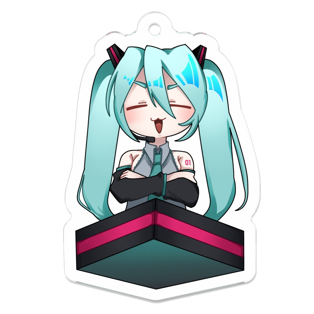 初音ミクアクリルキーホルダー